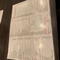 Bar Italia - Menu