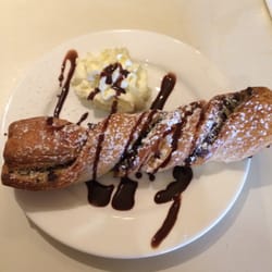 Old Bank Town House Cafe - Chocolate twisty pastry...not sure what it was called, but it was great!