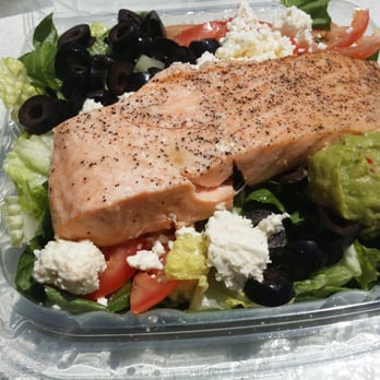 Latin Square Cuisine - Salmon salad - Latin American Near Me - Orlando, Florida