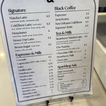 Coffee & - Drink menu - Coffee & Tea Near Me - Buena Park, California Coffee & - Drink menu - Coffee & Tea Near Me - Buena Park, California