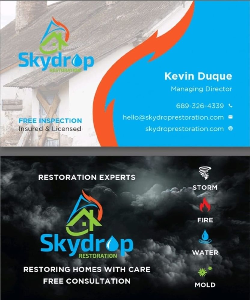 Slide of Skydrop Restoration
