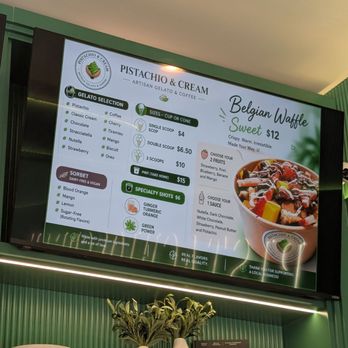 Pistachio and Cream - Menu - Gelato Near Me - Sacramento, California Pistachio and Cream - Menu - Gelato Near Me - Sacramento, California