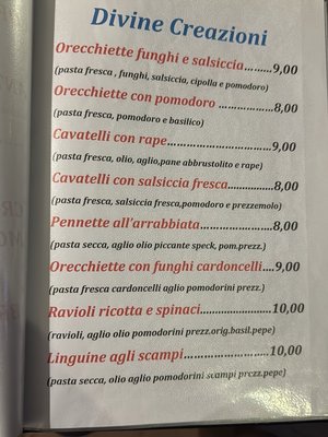 Menu photo 4 Divine Creazioni Matera, MT