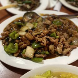 Hometown Chinese Restaurant - C-9. Black Bean Sauce with Chicken