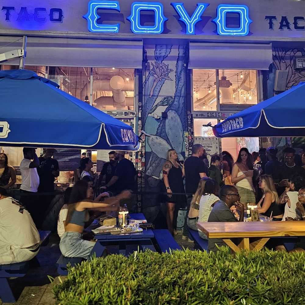 Coyo Taco - Front Outside Dining - Mexican Near Me - Miami, Florida Coyo Taco - Front Outside Dining - Mexican Near Me - Miami, Florida