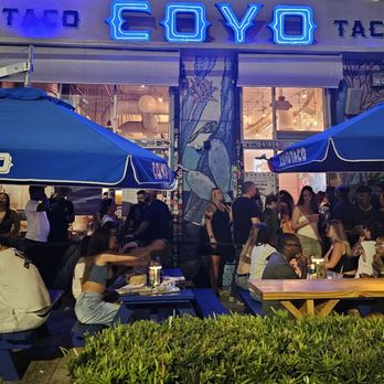 Coyo Taco - Front Outside Dining - Mexican Near Me - Miami, Florida