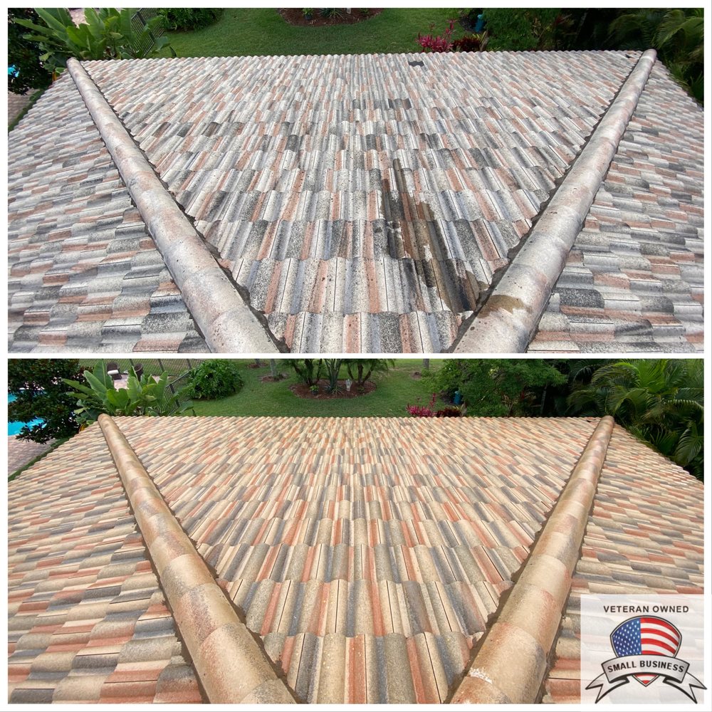 Slide of Veterans Pressure & Soft Washing