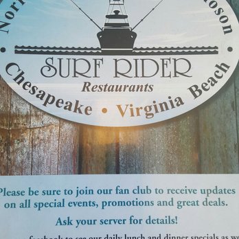 Surf Rider Bluewater - Welcome! - Seafood Near Me - Hampton, Virginia Surf Rider Bluewater - Welcome! - Seafood Near Me - Hampton, Virginia