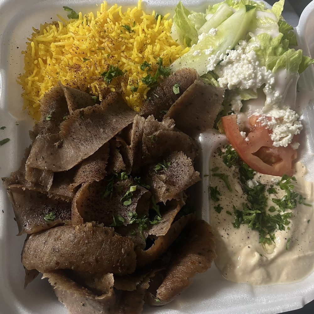 Mystic Grill - Gyro plate - Mediterranean Near Me - San Diego, California Mystic Grill - Gyro plate - Mediterranean Near Me - San Diego, California