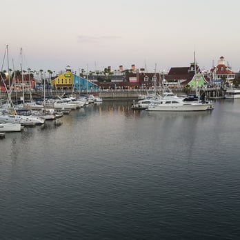 Pine Ave Pier - Looking over from the pier to Shoreline Village - Local Flavor Near Me - Long Beach, California