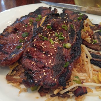 Kitchen Door - Korean short ribs (yum!)....with bacon fried rice (not so yum). - Cocktail Bars Near Me - Napa, California