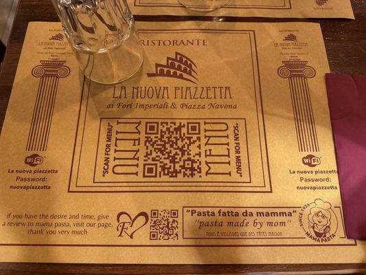 Menu photo 1 La Nuova Piazzetta Rome, RM