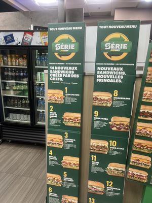 Menu photo 2 Subway Montreal, QC Menu photo 2 Subway Montreal, QC