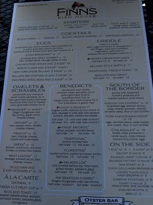 Menu photo 2 Dundee's Bar and Grill Seaside, OR Menu photo 2 Dundee's Bar and Grill Seaside, OR