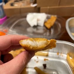 Teddy Jack's Hub City Grill - Cooked Shiner Fish & Chips