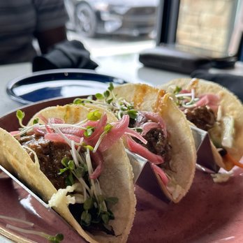 Just Brunch Breakfast Bar - oxtail tacos - Breakfast & Brunch Near Me - Duluth, Georgia