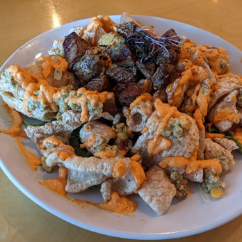 Backwoods Crossing - Pork rind nachos at Backwoods Crossing - Southern Near Me - Tallahassee, Florida