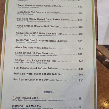 Bibas Courtyard Grill - Menu - American Near Me - Honolulu, Hawaii Bibas Courtyard Grill - Menu - American Near Me - Honolulu, Hawaii