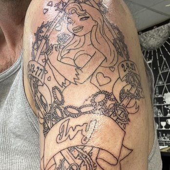 Random Ink - Line work of my tattoo. - Tattoo Near Me - Oakland Park, Florida