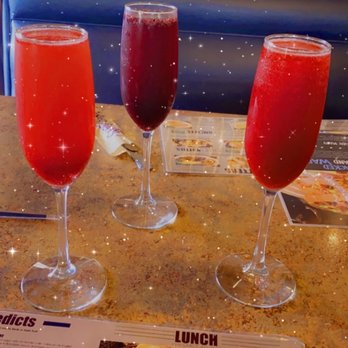 Huckleberry's - 2 Strawberry Mimosas 1 Huckleberry Mimosa - Cajun/Creole Near Me - Benicia, California Huckleberry's - 2 Strawberry Mimosas 1 Huckleberry Mimosa - Cajun/Creole Near Me - Benicia, California