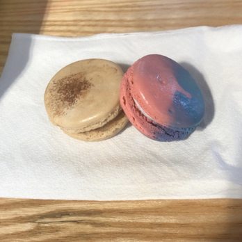 Tiny Bubbles Tea Bar at Marietta Square Market - Macarons, cappuccino and princess cake flavors. - Bubble Tea Near Me - Marietta, Georgia