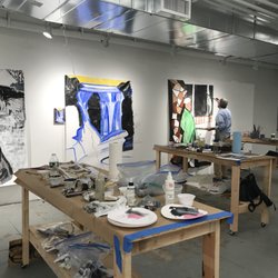 New York School of the Arts - Large Format Painting Workshop in the Lower Level