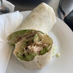 Cafe Tempest - Chicken Schnitzel Caesar Wrap