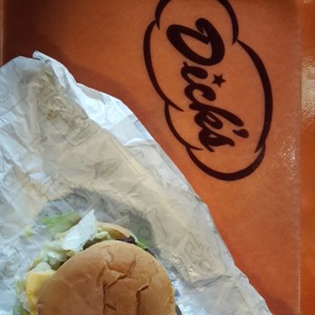 Dick's - Deluxe burger $3.74 (after tax) - Fast Food Near Me - Seattle, Washington Dick's - Deluxe burger $3.74 (after tax) - Fast Food Near Me - Seattle, Washington