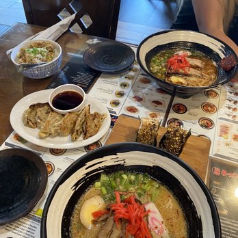 Katsu Ramen - Gyoza to left - Ramen Near Me - Aurora, Colorado