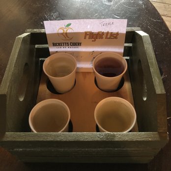 Colonel Ricketts Hard Cider - their cider flight is the way to go! - Cideries Near Me - Benton, Pennsylvania