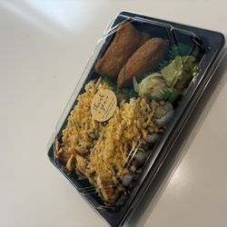 Kazu Sushi To-Go - 2 tempura shrimp rolls and 2 Inari