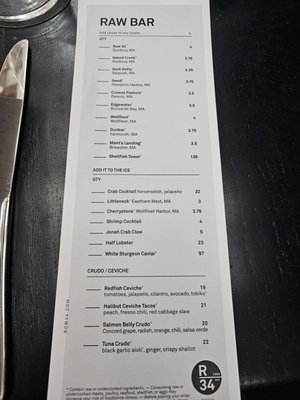 Menu photo 8 Row 34 - Seaport Boston, MA Menu photo 8 Row 34 - Seaport Boston, MA