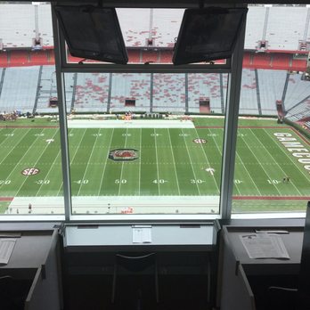 Williams-Brice Stadium - Press box view - Stadiums & Arenas Near Me - Columbia, South Carolina