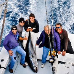 Hatteras Blue Charters - Big Tuna Fish Catch on Hatteras Blue Boat