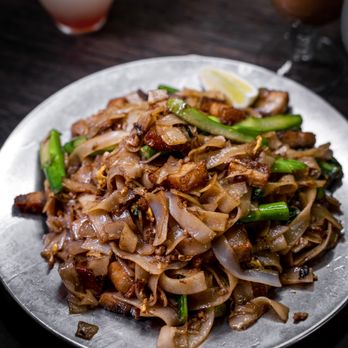 EAT BKK Thai Kitchen & Bar - Pad Kee Mao with Chicken - Thai Near Me - Toronto, Ontario EAT BKK Thai Kitchen & Bar - Pad Kee Mao with Chicken - Thai Near Me - Toronto, Ontario