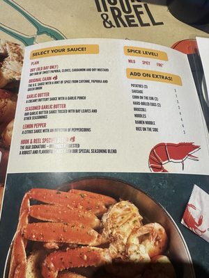 Menu photo 3 Hook & Reel Cajun Seafood & Bar WHEATON, MD Menu photo 3 Hook & Reel Cajun Seafood & Bar WHEATON, MD