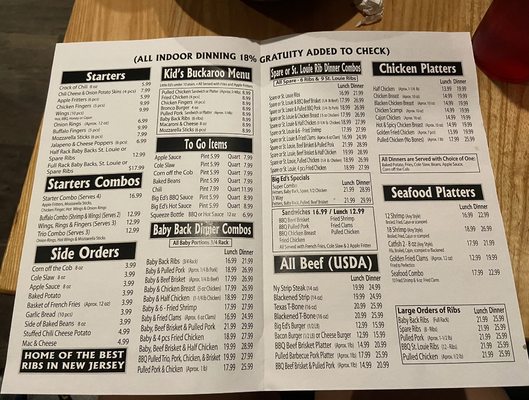 Menu photo 5 Big Ed's BBQ Old Bridge, NJ Menu photo 5 Big Ed's BBQ Old Bridge, NJ