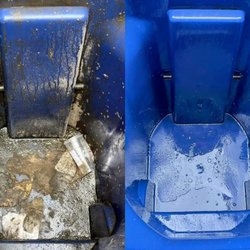 Bin Scrubbers - Before vs. After
Sanitized. Deodorized. Done.