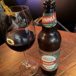 Keuka Kafe a Wine Bar - Malbec and Ukrainian Beer..