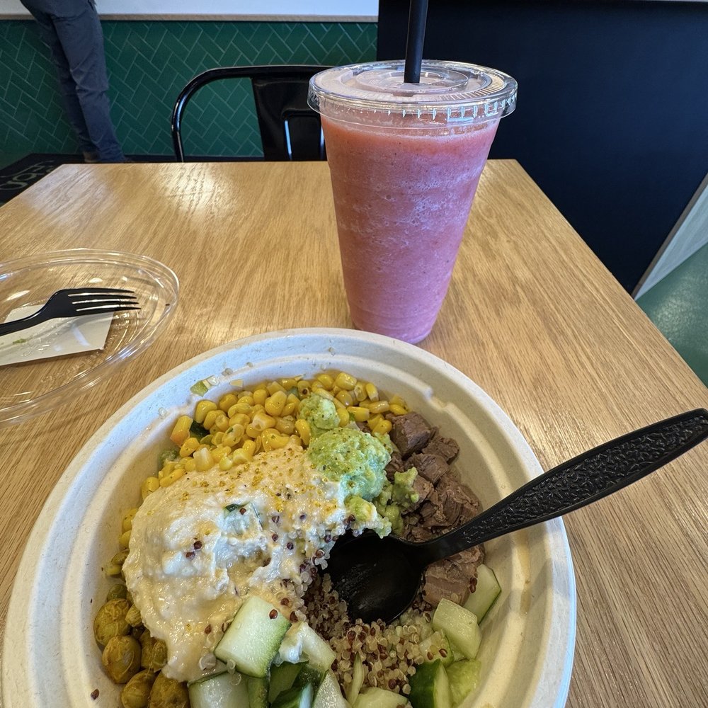 Fresh Greens And Proteins - Buddha Bowl and Hydrate smoothie - Salad Near Me - Hamden, Connecticut Fresh Greens And Proteins - Buddha Bowl and Hydrate smoothie - Salad Near Me - Hamden, Connecticut