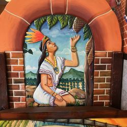 Mi Ranchito Taco shop - More festive artwork inside
