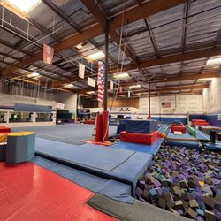 Precision Gymnastics - View of gym