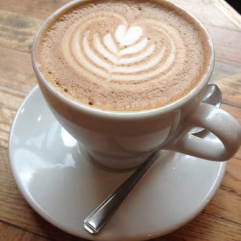 Artisan - Now that is some decent latte (mocha) art. - Coffee & Tea Near Me - London, XGL Artisan - Now that is some decent latte (mocha) art. - Coffee & Tea Near Me - London, XGL