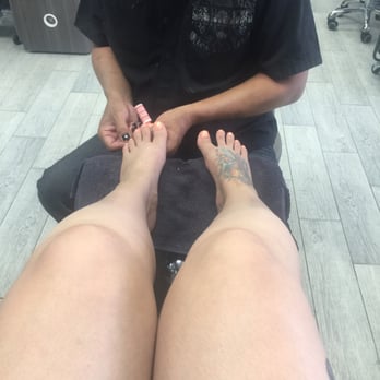 All Seasons Nails & Spa - First time here and I LOVE it!  Everything is so clean the staff is so nice and the man that's doing my feet is so funny! - Nail Salons Near Me - Redlands, California
