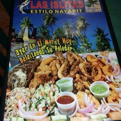 Mariscos Las Islitas - Cover of menu