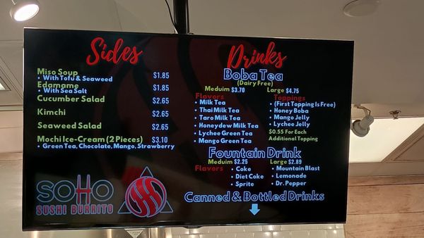 SOHO Sushi Burritos by null