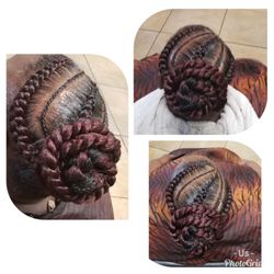Colorful Creations - Braided up style