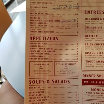 Steuben's Uptown - Menu - Diners Near Me - Denver, Colorado