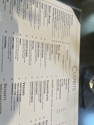 Menu photo 7 Culprits Oklahoma City, OK Menu photo 7 Culprits Oklahoma City, OK