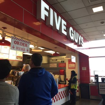 Five Guys - In the airport - Burgers Near Me - Arlington, Virginia